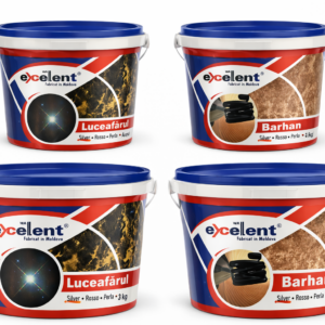 Vopsea decorativă Barhan; Luciafarul (Perla, Rosso, Silver) - Декоративная краска Barhan / Luceafărul (Perla, Rosso, Silver)