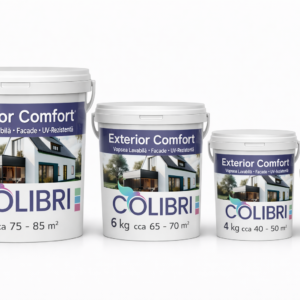 Vopsea lavabilă Exterior Comfort COLIBRI/Краска Exterior Comfort COLIBRI