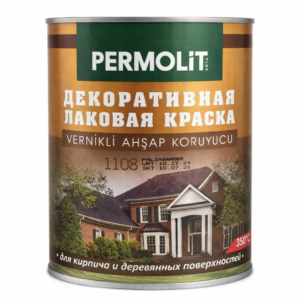 Lac lazur termo +350°C pentru lemn și suprafețe minerale PERMOLIT/Декоративная лаковая краскаДекоративная лаковая краска PERMOLIT