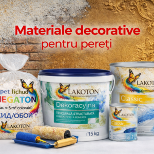 Materiale decorative pentru pereți