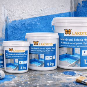 Membrană lichidă Haus Hydro Stop (hidroizolație latex) / Жидкая мембрана (латексная гидроизоляция)