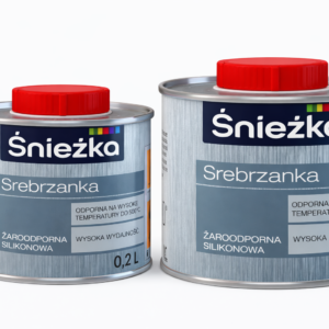 Snieżka Srebrzanka – Vopsea siliconică termorezistentă/Snieżka Srebrzanka – термостойкая силиконовая краска