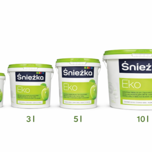 Śnieżka EKO – vopsea acrilică mată/Śnieżka EKO – экологичная матовая акриловая