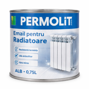 Email pentru radiatoare PERMOLIT alb