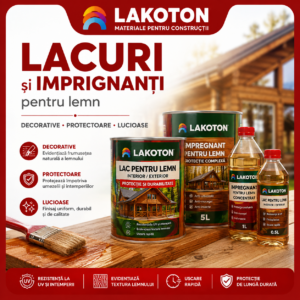 Lacuri, imprignanti pentru lemn